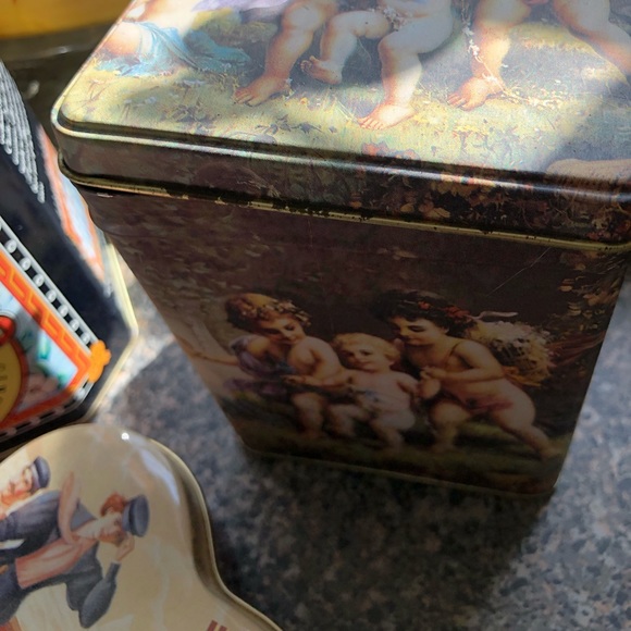 4 tins advertising & angels - Picture 7 of 10